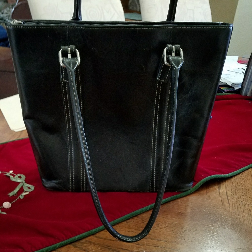 A. Giannetti Full grain leather bag